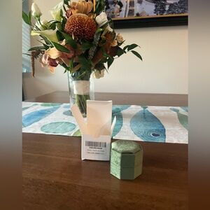 Green Velvet Ring Box